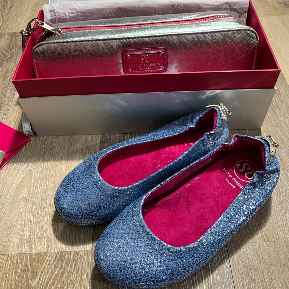 🔥 Soto Massini Ballet Flats sz 36H